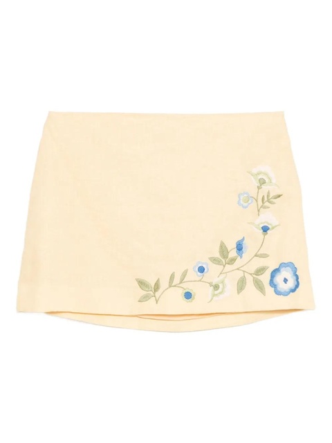 Reformation Ren skirt - Yellow - zdjęcie produktu nr 2