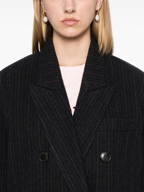 MARANT ÉTOILE Lexana coat - Blue - zdjęcie produktu nr 2