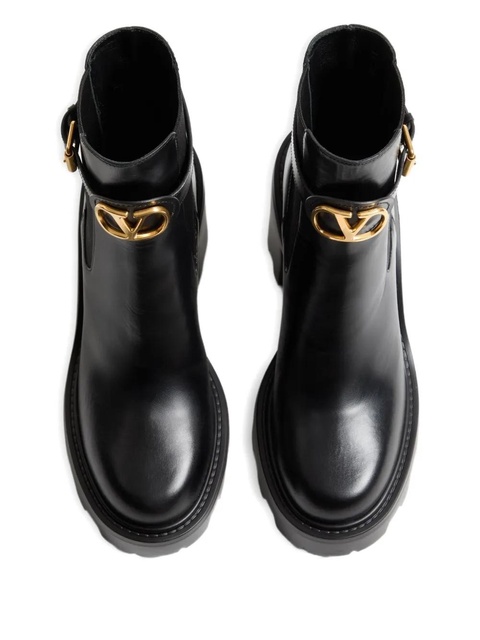 Valentino Garavani 90mm VLogo Signature Chelsea boots - Black - zdjęcie produktu nr 2