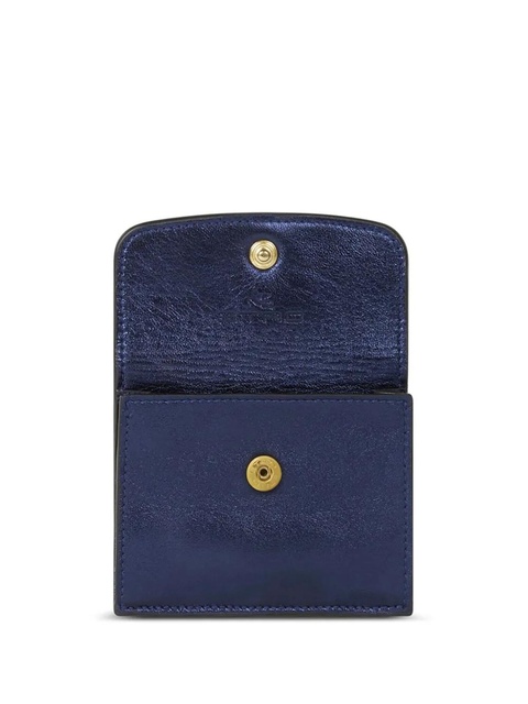 ETRO laminated leather cardholder - Blue - zdjęcie produktu nr 2