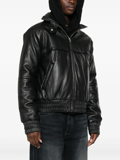 Gimaguas zip-up smocked jacket - Black - zdjęcie produktu nr 2