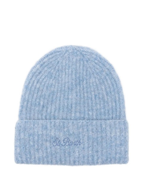 MC2 Saint Barth Moss beanie hat - Blue - zdjęcie produktu nr 2