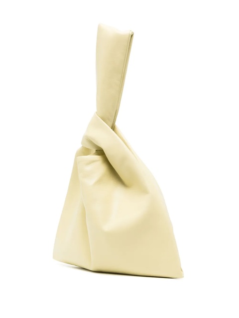 Nanushka Jen faux-leather clutch bag - Yellow - zdjęcie produktu nr 2