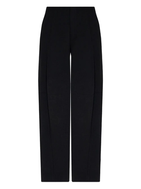 Victoria Beckham pleated side-pocket trousers - Black - zdjęcie produktu nr 1