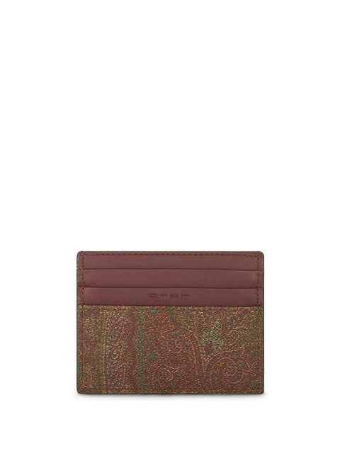 ETRO paisley-print embroidered cardholder - zdjęcie produktu nr 2