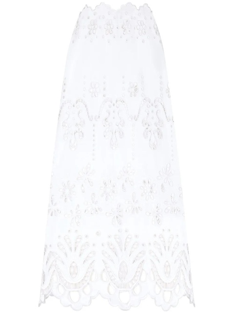 Dolce & Gabbana scallop cut-out skirt - White - zdjęcie produktu nr 1