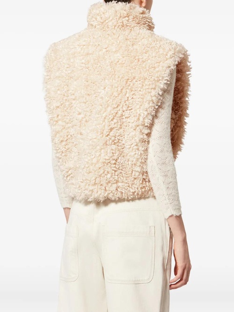 MARANT ÉTOILE Alisa gilet - Neutrals - zdjęcie produktu nr 2