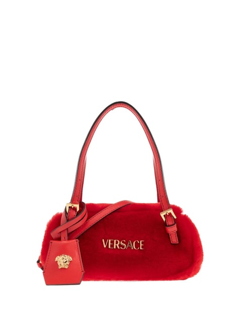 Versace mini Tag Bowling shoulder bag - Red - zdjęcie produktu nr 1