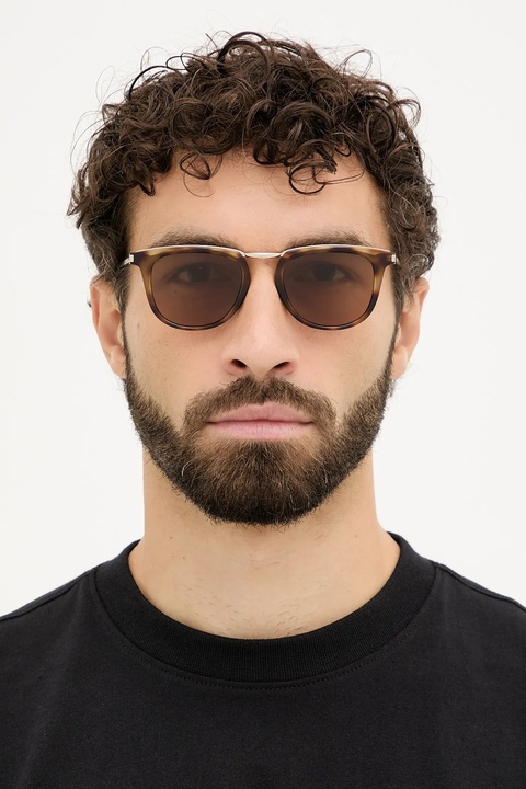 Saint Laurent okulary przeciwsłoneczne kolor brązowy SL 753 - zdjęcie produktu nr 2