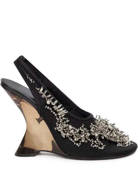 DRIES VAN NOTEN 105mm Bulle pumps - Black - zdjęcie produktu nr 1