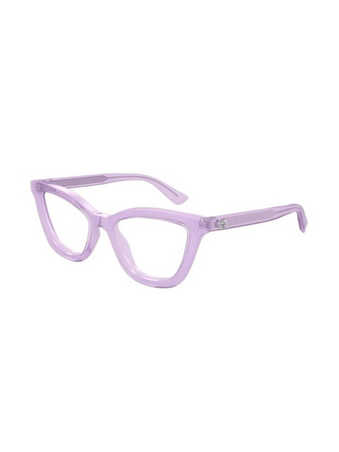 Gucci Eyewear Double G-logo plaque frames - Purple - zdjęcie produktu nr 2