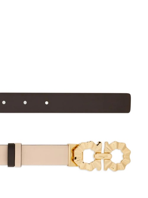 Ferragamo Gancini-buckle reversible belt - Pink - zdjęcie produktu nr 1