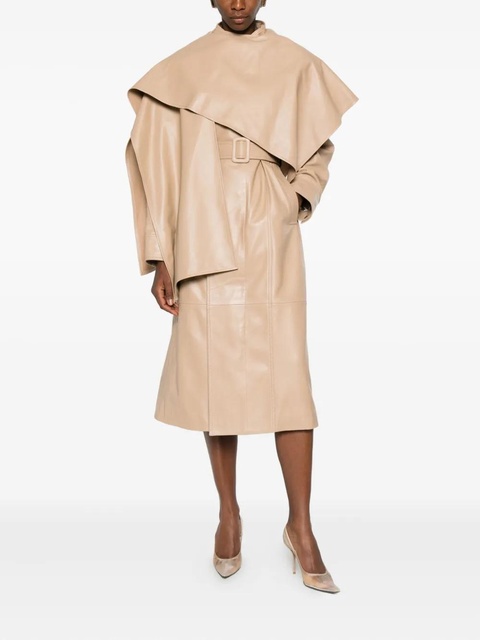 ducie Nina leather coat - Neutrals - zdjęcie produktu nr 1