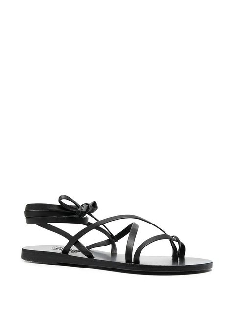 Ancient Greek Sandals wrap ankle sandals - Black - zdjęcie produktu nr 2