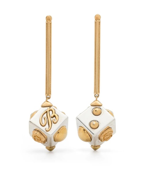 Blumarine drop earrings - Gold - zdjęcie produktu nr 1