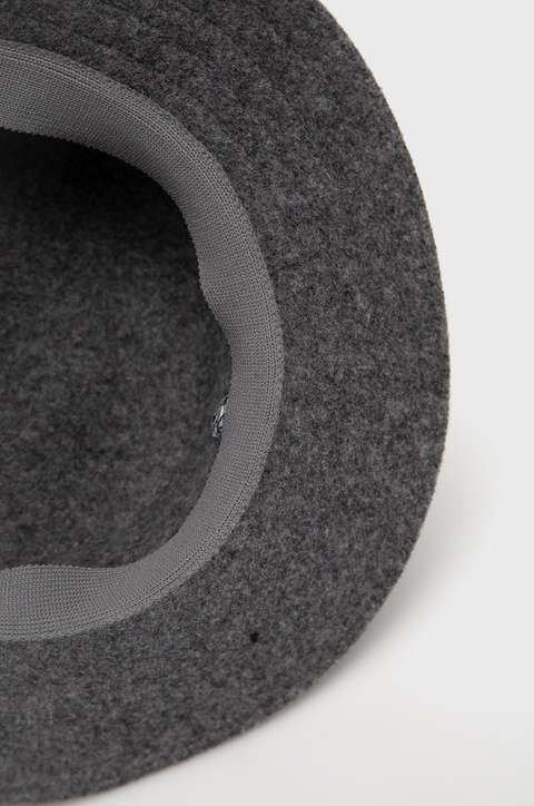 Kangol Kapelusz wełniany kolor szary K3191ST.FL034-FL034 - zdjęcie produktu nr 1
