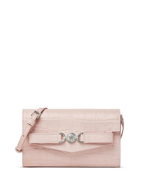 Versace Medusa '95 croc-effect cross body bag - Pink - zdjęcie produktu nr 1