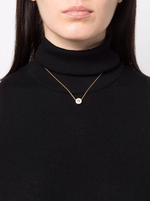 Tory Burch Kira enamel pendant necklace - Gold - zdjęcie produktu nr 1