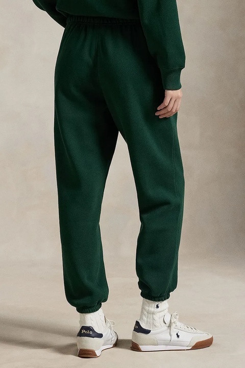 Polo Ralph Lauren spodnie dresowe damskie kolor zielony gładkie 211971700 - zdjęcie produktu nr 2