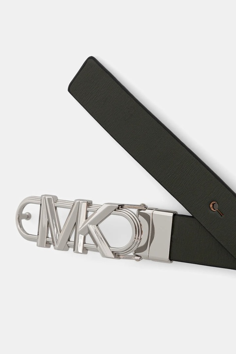 MICHAEL Michael Kors pasek skórzany dwustronny damski kolor zielony 29MKWB528999 - zdjęcie produktu nr 2