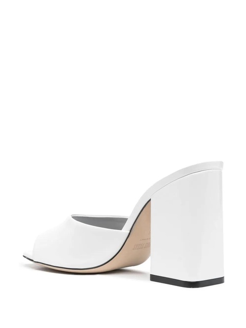 Paris Texas Anja 105mm leather sandals - White - zdjęcie produktu nr 2