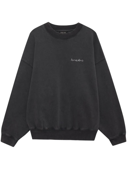 ANINE BING Jaci sweatshirt - Black - zdjęcie produktu nr 1
