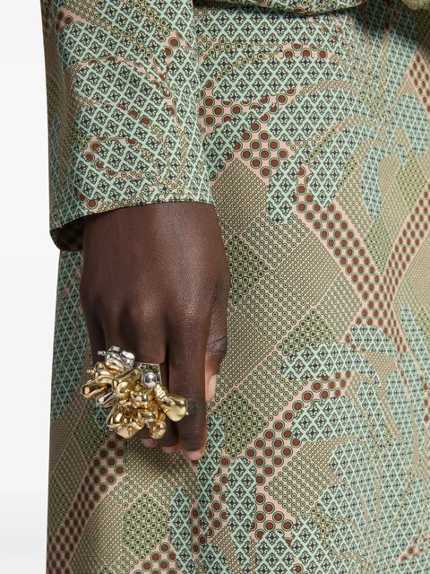 DRIES VAN NOTEN embellished ring - Gold - zdjęcie produktu nr 1