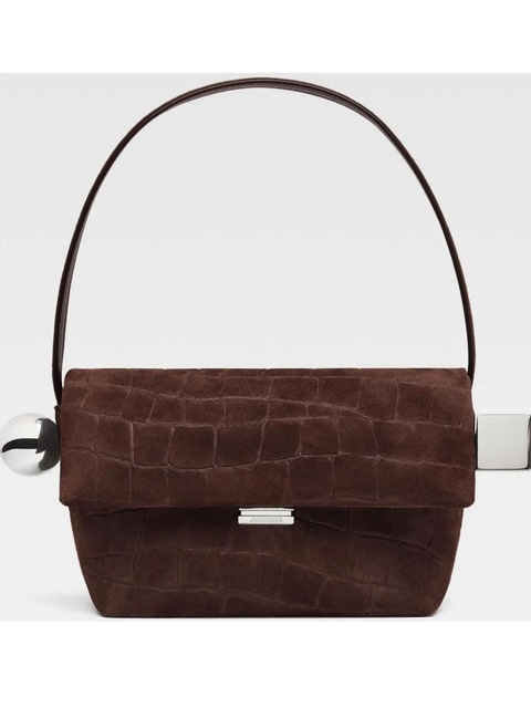 Jacquemus Le Rond Carre shoulder bag - Brown - zdjęcie produktu nr 2