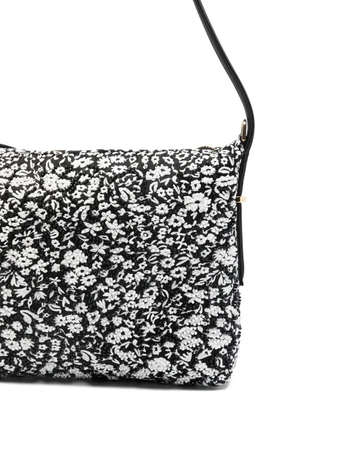 TOTEME Bevel floral shoulder bag - Black - zdjęcie produktu nr 2