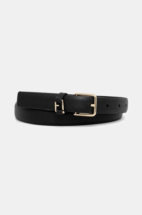 Furla pasek skórzany damski kolor czarny WC00099.BX2045.O60001007 - zdjęcie produktu nr 1