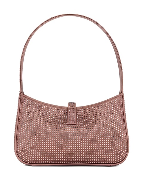 Saint Laurent crystal-embellished mini bag - Pink - zdjęcie produktu nr 1