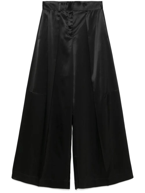 Jil Sander pleated trousers - Black - zdjęcie produktu nr 1