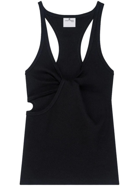 Courrèges 90's tank top - Black - zdjęcie produktu nr 1