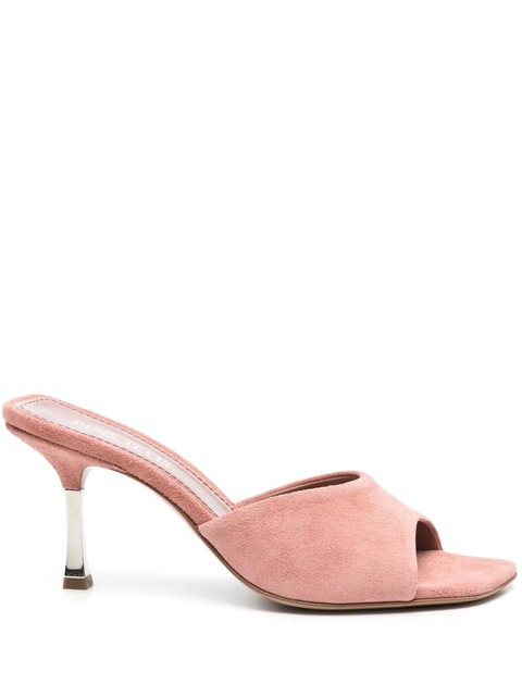 Paris Texas 70mm leather mules - Pink - zdjęcie produktu nr 1