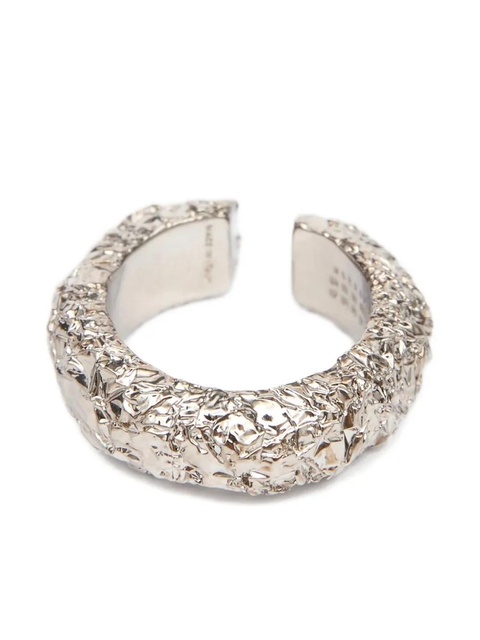 MM6 Maison Margiela sculpted ear cuff - Silver - zdjęcie produktu nr 2