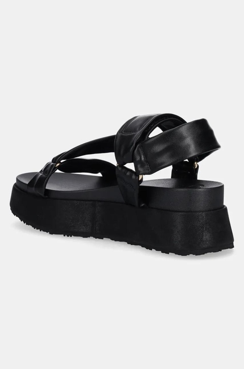 Liu Jo sandały FRIDA 39 damskie kolor czarny na platformie SA5199EX01422222 - zdjęcie produktu nr 2