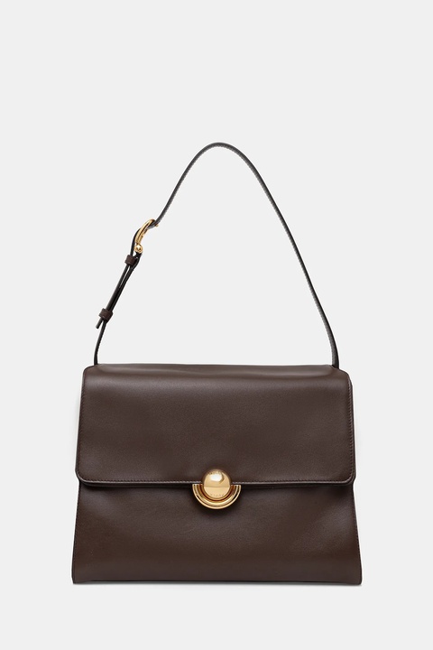 Furla torebka skórzana kolor brązowy WB01804.BX4185.4284S - zdjęcie produktu nr 1