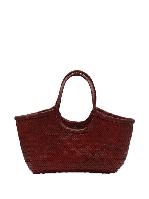 DRAGON DIFFUSION Big Nantucket leather tote bag - Brown - zdjęcie produktu nr 1