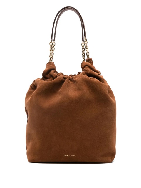 DeMellier Miami suede shoulder bag - Brown - zdjęcie produktu nr 1