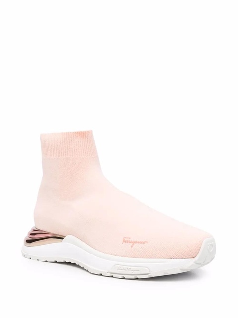 Ferragamo logo slip-on sneakers - Pink - zdjęcie produktu nr 2