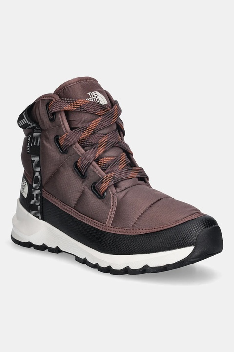 The North Face śniegowce Thermoball Lace Up kolor fioletowy NF0A817WC9R1 - zdjęcie produktu nr 1