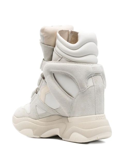 ISABEL MARANT Balskee wedge strap sneakers - White - zdjęcie produktu nr 2