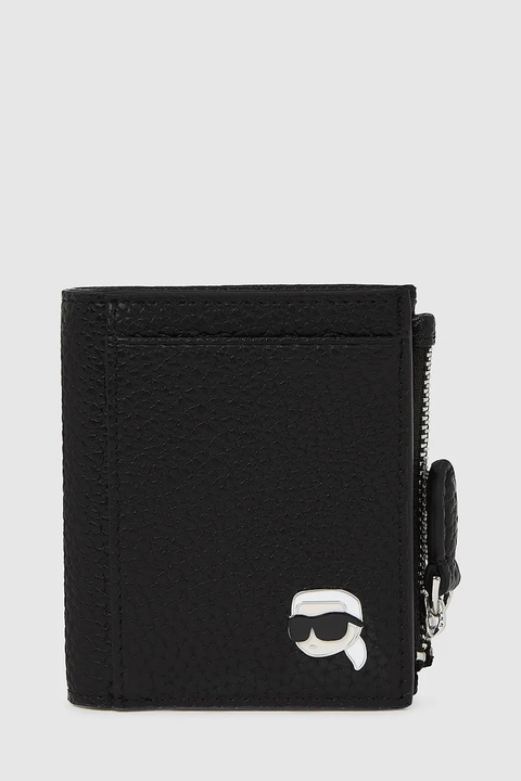 Karl Lagerfeld portfel damski kolor czarny A4W32005 - zdjęcie produktu nr 1