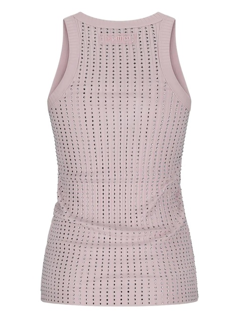 The Attico ribbed embellished tank top - Pink - zdjęcie produktu nr 2