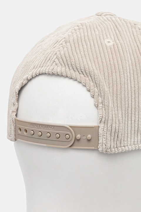 Armani Exchange czapka z daszkiem kolor beżowy XW001514 AF16202 - zdjęcie produktu nr 1