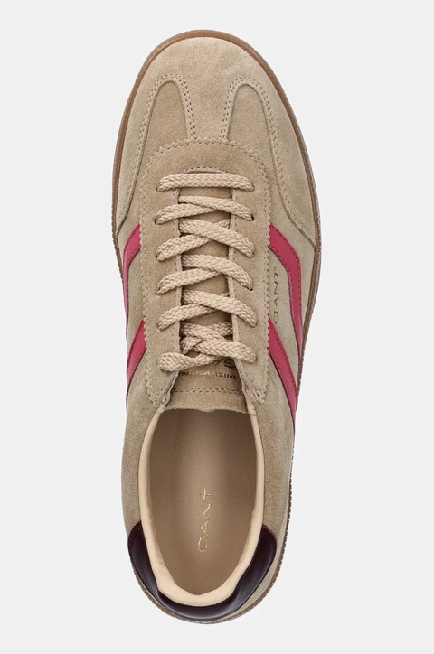 Gant sneakersy zamszowe Cuzima kolor beżowy 30533960.G443 - zdjęcie produktu nr 2