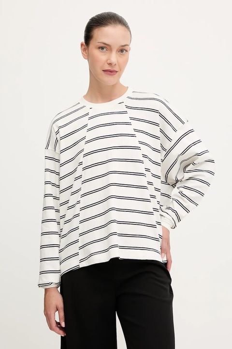 G-Star t-shirt bawełniany kolor beżowy D27183.E134 - zdjęcie produktu nr 1