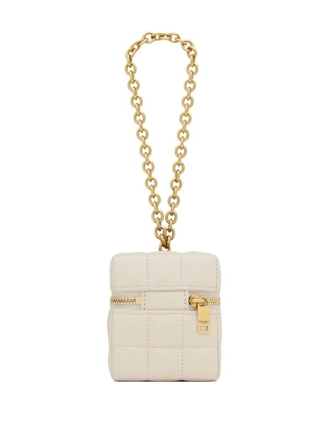 Saint Laurent Cassandra chain mini bag - Neutrals - zdjęcie produktu nr 2