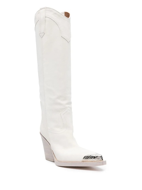 Paris Texas El Dorado 100mm knee boots - White - zdjęcie produktu nr 2