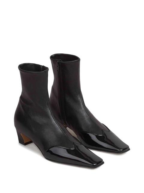 KHAITE patent leather boots - Black - zdjęcie produktu nr 2